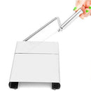 Cheese Slicer Stainless Steel Wire Cutter for Semi Hard and Hard Cheese - Butter Slicer - Vegetable Slicer - Food Slicer - Vegetable Cutting Board Baking Tool (Stainless Steel)