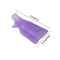 Benbilry Nail Polish Remover Clips, 10 Pcs Reusable Soak Off Gel Plastic Nail Art Soak Off Clip Caps UV Gel Polish Removal (Purple)