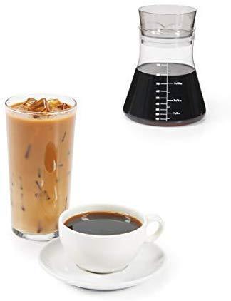 OXO BREW Cold Brew Coffee Maker (32 ounces) with 10 Paper Filters