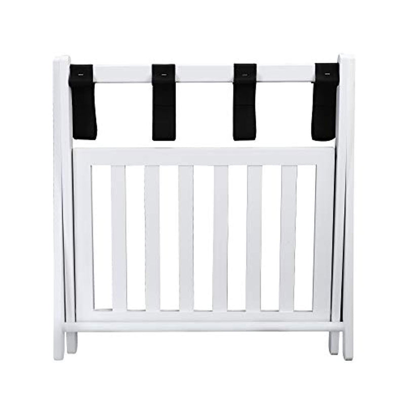 Casual Home 102-21 Shelf- White Luggage Rack