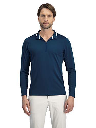 Golf Half Zip Pullover Men - Fleece Sweater Jacket - Mens Dry Fit Golf Shirts