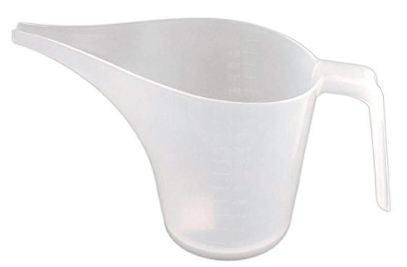 Funnel Pitcher, One Liter - Measure & Fill Muffins, Pour Batter, Funnel Cakes.