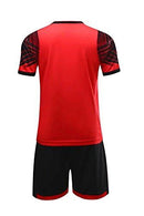 PAIRFORMANCE Boys' Soccer Jerseys Sports Team Training Uniform Age 4-12 Boys-Girls Youth Shirts and Shorts Set Indoor Soccer