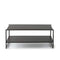 Zinus Modern Studio Collection Deluxe Rectangular Coffee Table, Black