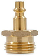 Camco Heavy Duty Brass Blow Out Plug - Helps Clear the Water Lines in Your RV During Winterization and Dewinterization (36153)