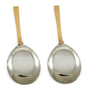Indian Accent Pure Copper and Stainless Steel Serving Spoon 8" (Set of 2)