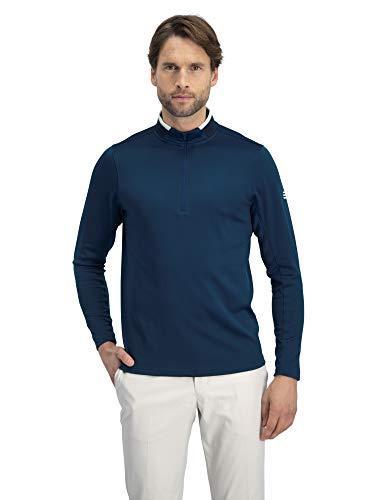 Golf Half Zip Pullover Men - Fleece Sweater Jacket - Mens Dry Fit Golf Shirts