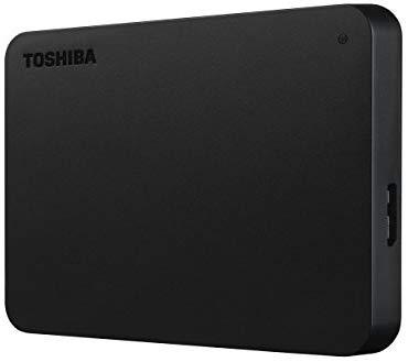 Toshiba HDTB420XK3AA Canvio Basics 2TB Portable External Hard Drive USB 3.0, Black