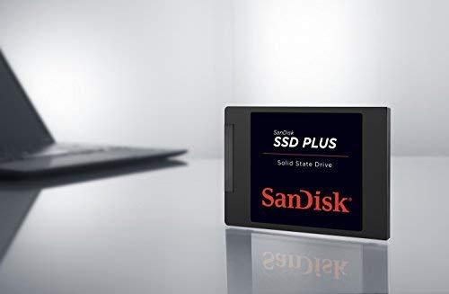 SanDisk SSD PLUS 1TB Internal SSD - SATA III 6 Gb/s, 2.5"/7mm, Up to 535 MB/s - SDSSDA-1T00-G26