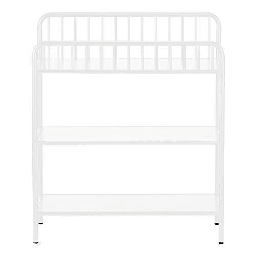 Little Seeds Rowan Valley Lanley Metal Crib and Changing Table Set, Black