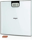 Okaysou All-New Bathroom Scale, Accurate Digital Body Weight Scale with Large 3.6" Backlit LCD Display, Step-On Technology, 400 Pound Capacity