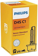 Philips D3S Standard Authentic Xenon HID Headlight Bulb, 1 Pack