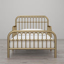 Little Seeds Monarch Hill Ivy Metal Crib, Gold