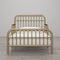 Little Seeds Monarch Hill Ivy Metal Crib, Gold