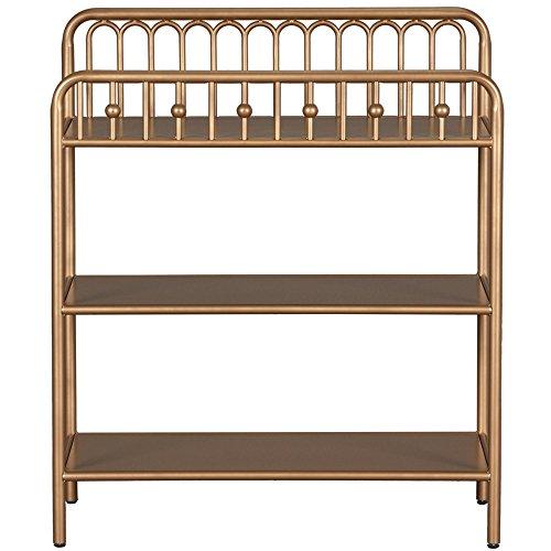 Little Seeds Monarch Hill Ivy Metal Crib, Gold