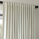 Half Price Drapes VPCH-VET1211-84 Signature Doublewide Blackout Velvet Curtain, Amber Gold, 100 X 84