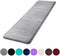 Office Marshal Memory Foam Soft Bath Mats - Non Slip Absorbent Bathroom Rugs Extra Large Size Runner Long Mat for Kitchen Bathroom Floors 24"x70", Grey