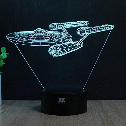 3D Illusion Animal Giraffe Remote Control LED Desk Table Night Light Lamp 7 Color Touch Lamp Kiddie Kids Children Family Holiday Gift Home Office Childrenroom Theme Decoration by HUI YUAN