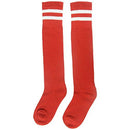 Youth Soccer Socks Fasoar Teens Knee High Football Socks Long Striped Rugby Tube Socks 2/6/10 Pairs