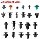 Auto Body Retainer Clips Plastic Fasteners Push Rivets Clips Set Tailgate Handle Rod Clip 19 MOST Popular Sizes Door Trim Panel Clips 460 PCS With 1 Plastic Fastener Remover For GM Ford Chevy Toyota