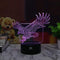 3D Illusion Animal Giraffe Remote Control LED Desk Table Night Light Lamp 7 Color Touch Lamp Kiddie Kids Children Family Holiday Gift Home Office Childrenroom Theme Decoration by HUI YUAN