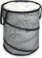 Smart Design Deluxe Mesh Pop Up Square Laundry Hamper w/ Side Pocket & Handles - VentilAir Fabric Collapsible Design - for Clothes & Laundry - Home - (Holds 2 Loads) (14 x 23 Inch) [Black]