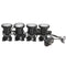 1 Set of 4pcs Submersible 36-LED RGB Light Waterproof Underwater Fish Tank Garden Pond LED Aquarium Spotlight Lighting