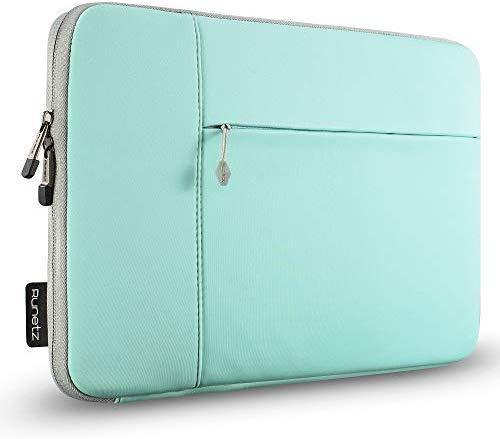 Runetz - MacBook Pro 13 inch Sleeve Neoprene Laptop Sleeve 13.3 inch MacBook Air 13 inch Sleeve Notebook Computer Bag Protective Case Cover with Accessory Pocket with Zipper - Teal