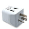 Ceptics CTU-16 USA to Australia, New Zealand, China Travel Adapter Plug with Dual USB - Type I - Dual Inputs - Ultra Compact