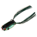 MILTECH Pad Crasher Topwater Bass Fishing Hollow Body Frog Lure with Weedless Hooks