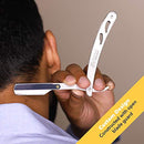 Equinox International Professional Steel Straight Edge Razor with 100 Single Edge Derby Premium Blades by Equinox International - Great for Barbers, Salons, and Hair Enthusiasts