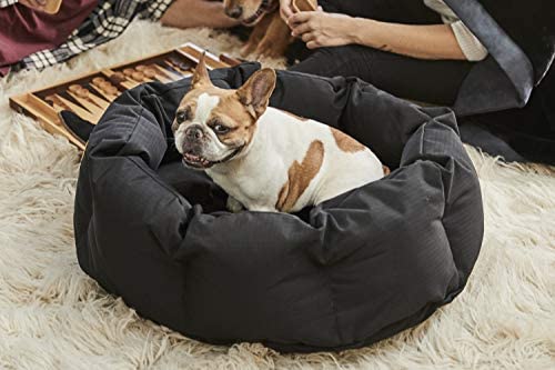 Nest 9 Round Dog Bed Deep Den, Bagel, Donut, and Deep Dish Style for Cuddler, Machine Washable