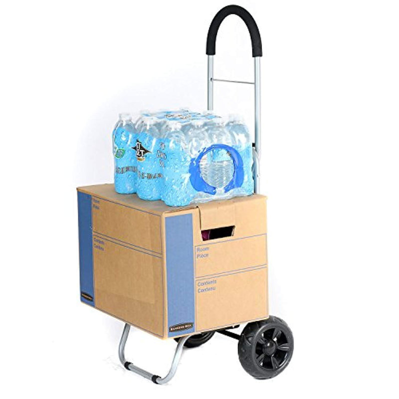 Trolley Dolly, Black Shopping Grocery Foldable Cart