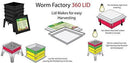 Worm Factory 360 WF360G Worm Composter, Green