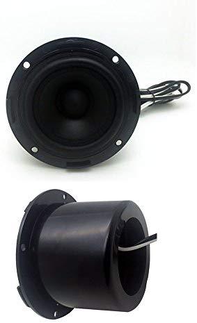 Herdio 3 Inch Waterproof Marine Speakers 2 Way Full Range Audio Stereo System Motorcycle Speaker with MAX Power 140 W (Pair) for Motorcycle,Boat,UTV,ATV,Golf Carts,Powersports,CAR,SPA,Hottub(Black)