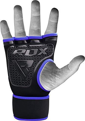 RDX Boxing Hand Wraps Inner Gloves for Punching - Neoprene Padded Fist Protection Bandages Under Mitts with Quick Long Wrist Support - Great for MMA, Muay Thai, Kickboxing & Martial Arts Training