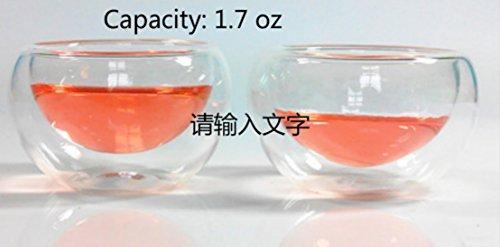 The Sunrise*Glass Filtering Tea Maker Teapot with a Warmer and 6 Tea Cups (25*15*11cm, red1) (6 round cup)