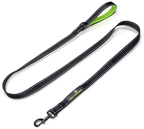 Paw Lifestyles Extra Heavy Duty Dog Leash - 6ft Long - 3mm Thick, Soft Padded Handle for Comfort - Perfect Leashes for Medium and Large Dogs