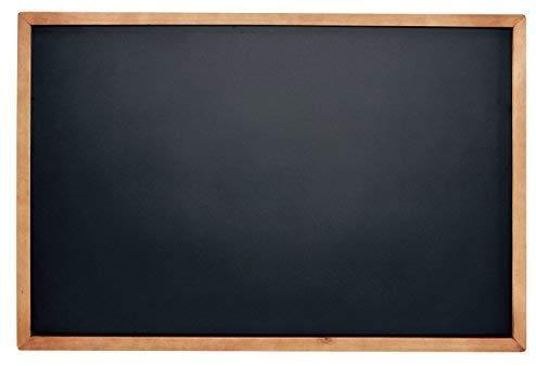 VersaChalk Rustic Wood Framed Magnetic Chalkboard Sign for Wall with Hanging Mounts and Non Porous Blackboard Surface Compatible with Liquid Chalk Markers - 18 x 24 Inches