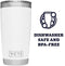 YETI Rambler 20 oz Stainless Steel Vacuum Insulated Tumbler w/MagSlider Lid