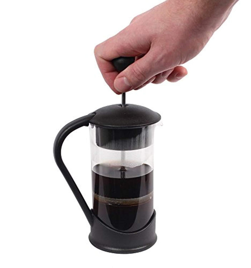 French Press Single Serving Coffee Maker by Clever Chef | Small French Press Perfect for Morning Coffee | Maximum Flavor Coffee Brewer With Superior Filtration | 2 Cup Capacity (12 fl oz/0.4 liter)