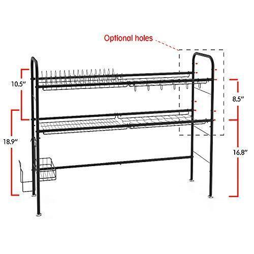 NEX Over the Sink Roll Up Dish Drying Rack