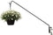 49 Inch Deck Hook, Double Forged Solid Metal Single Piece Rod, Ideal for Bird Feeders, Plant Hangers, Coconut Shell by AshmanOnline