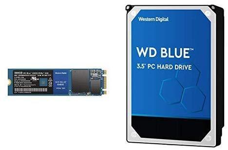 WD Blue 4TB PC Hard Drive - 5400 RPM Class, SATA 6 Gb/s, 64 MB Cache, 3.5" - WD40EZRZ