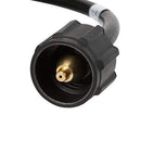 X Home 12 Feet Propane Tank Adapter Hose Assembly 1lb to 20 lb Converter for QCC1/Type 1 LP Gas Tank -Connects 1 LB Portable Appliance to 20 lb Propane Bottle