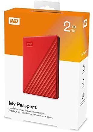 WD 2TB My Passport Portable External Hard Drive, Black - WDBYVG0020BBK-WESN