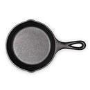 Simple Chef Cast Iron Skillet 3-Piece Set - Best Heavy-Duty Professional Restaurant Chef Quality Pre-Seasoned Pan Cookware Set - 10", 8", 6" Pans - Great For Frying, Saute, Cooking, Pizza & More,Black