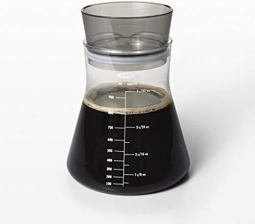 OXO BREW Cold Brew Coffee Maker (32 ounces) with 10 Paper Filters