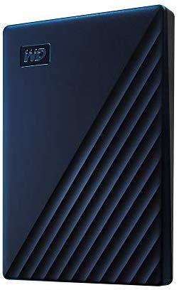 WD 2TB My Passport for Mac Portable External Hard Drive - Blue, USB-C/USB-A - WDBA2D0020BBL-WESN