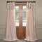 Half Price Drapes PTCH-112-108-RU Ruched Faux Silk Taffeta Curtain, Platinum